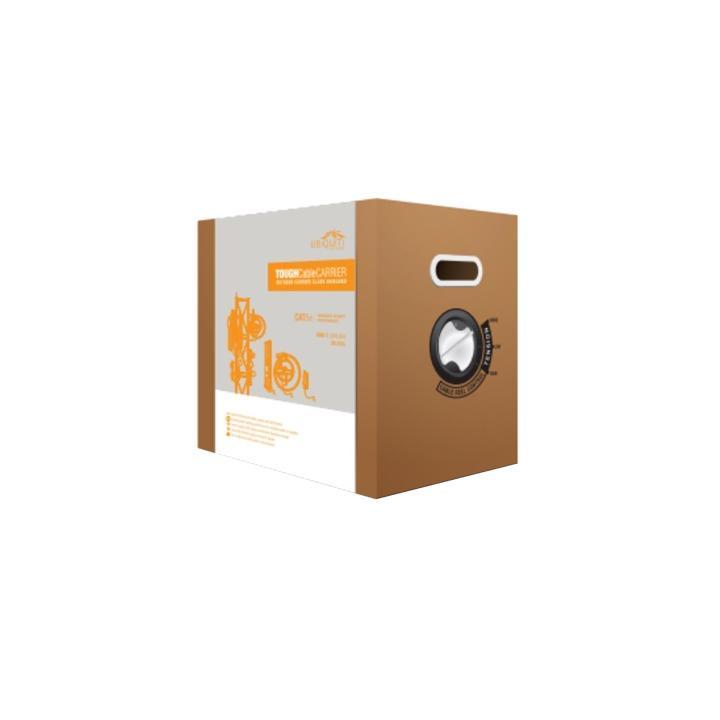 Bobina de Cable de 305 Metros (1000 Pies), Cat5e Exterior Blindado Carrier Class Color Negro, Cable de Drenado para