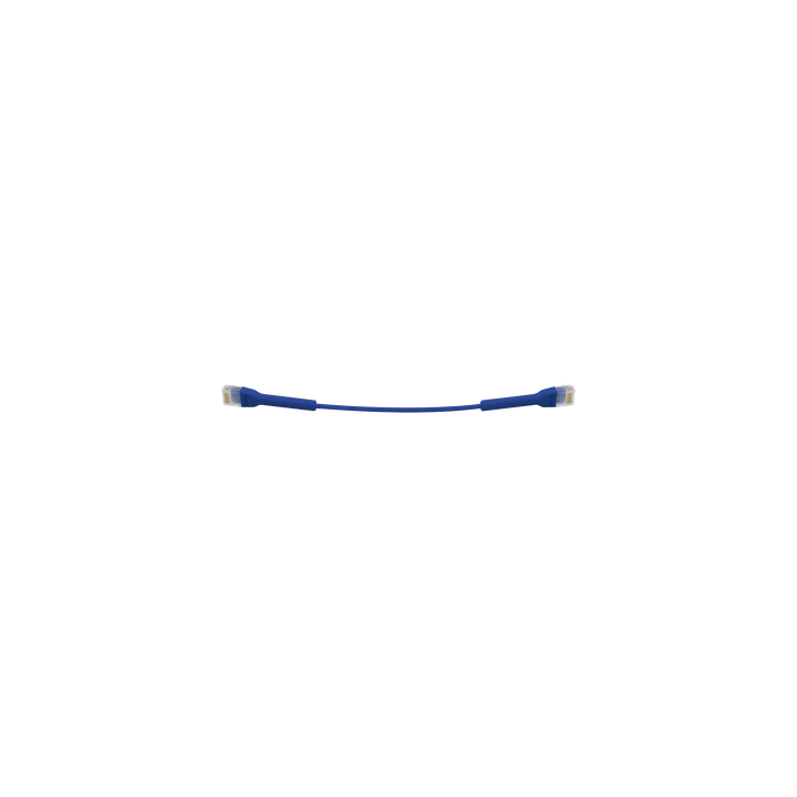 UniFi Ethernet Patch Cable Cat6 de 22 cm (8.66 pulgadas), Color Azul
