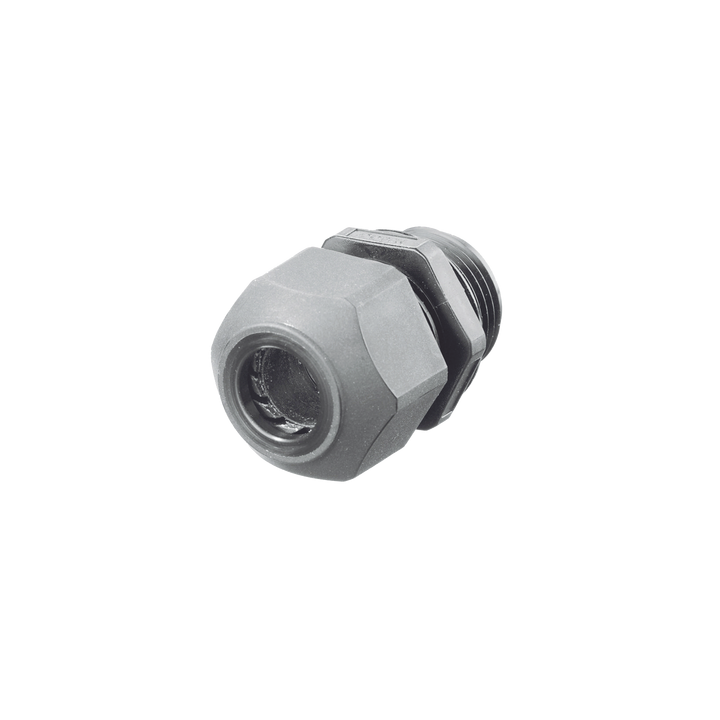 Conector de Cable, Estilo Europeo, para Conductores de 0.17" a 0.45", para Conduit 1/2",  Color Gris.