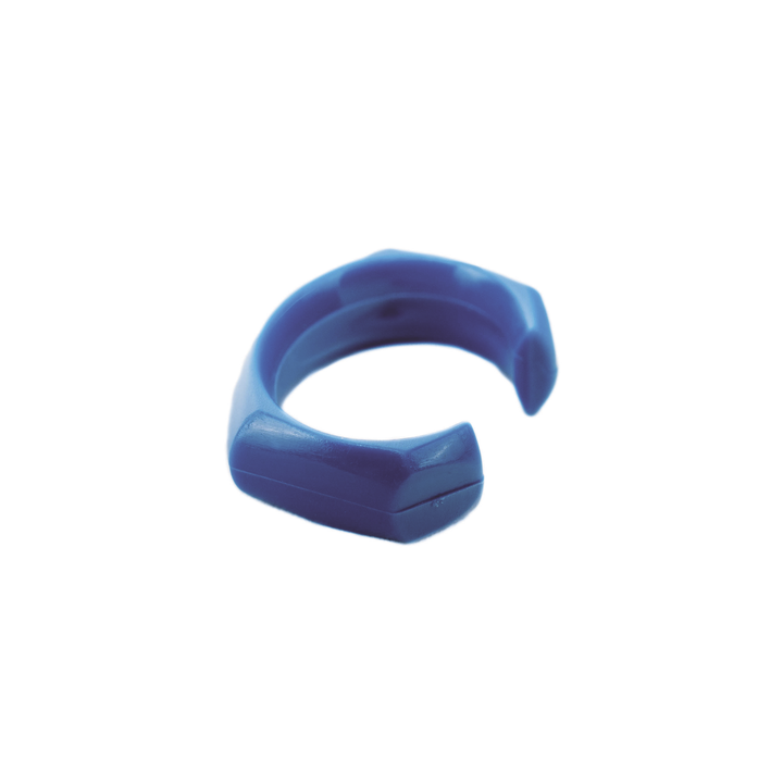 Clip de Identificación para Patch Cord Siemon, Color Azul, Bolsa con 25 Piezas