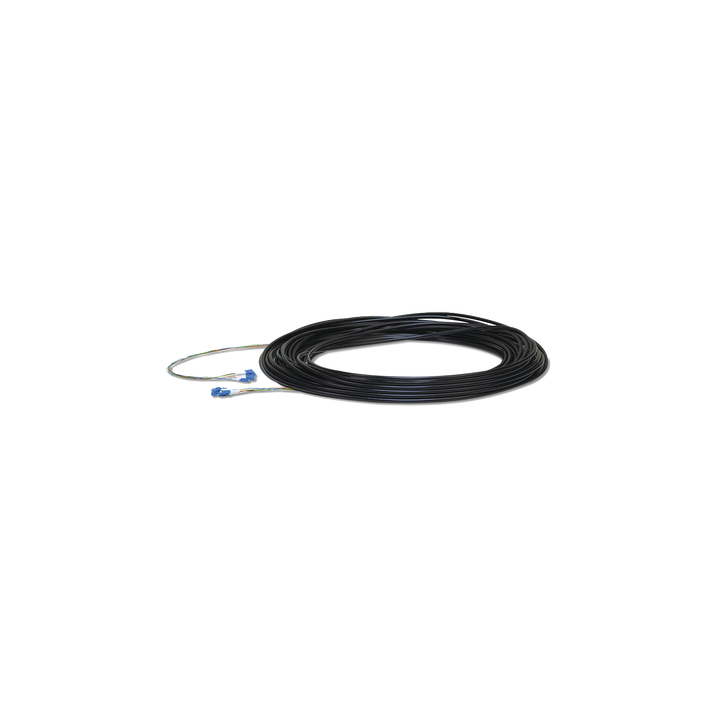 Fibercable de 18.29 Metros (60 Pies) Monomodo (SM) con Conectores LC, Ideal para Equipos Edgerouter, Edgeswitch y