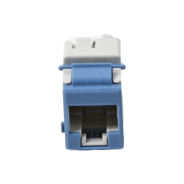 Jack UltraMAX Cat5e, UTP, Tipo Keystone, Color Azul, Punch Down