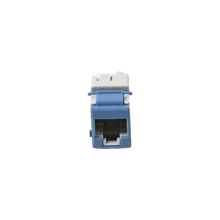 Jack UltraMAX Cat5e, UTP, Tipo Keystone, Color Azul, Punch Down