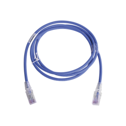 Patch Cord MC6 Modular Cat6 UTP, CM/LS0H, 1.52 Metros (5 Pies), Color Azul, Versión Bulk (Sin Empaque Individual)