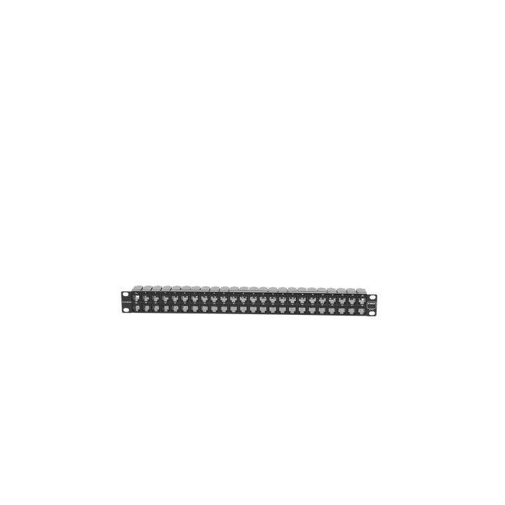 Patch Panel UTP Z-MAX de 48 Puertos, Precargado con Jacks Categoría 6, Plano, 1UR