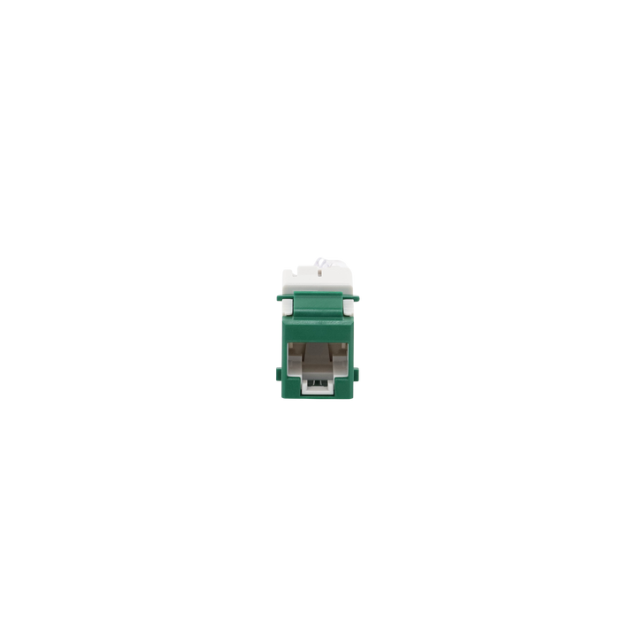 Jack Ultramax Cat6, UTP, Tipo Keystone, Color Verde, Punch Down