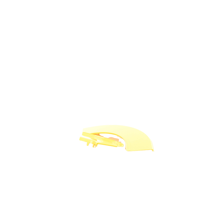 Tapa Opcional para Ángulo Recto de 90º Horizontal FRRA12X4LYL, Color Amarillo