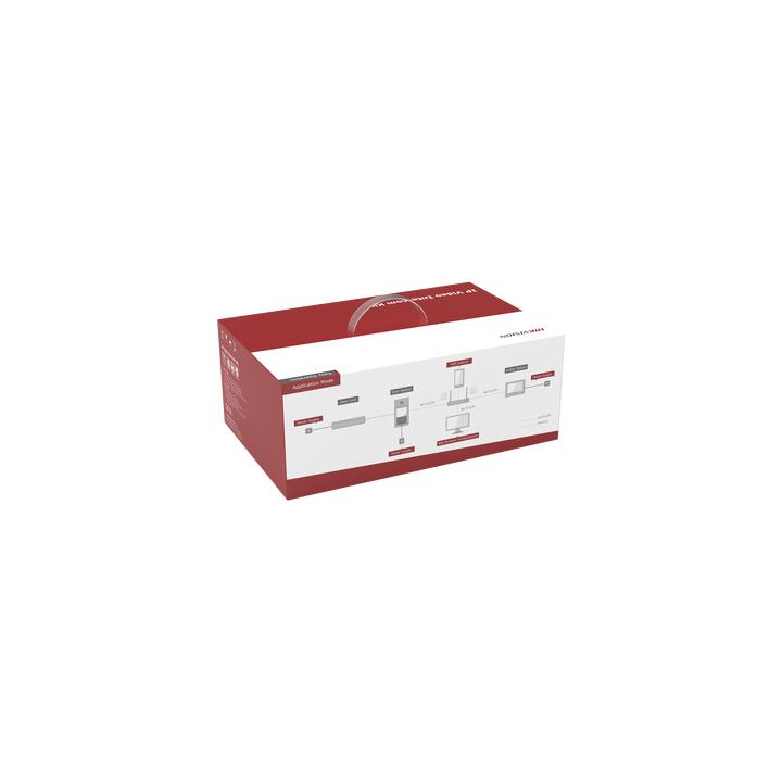 Kit de Videoportero IP PoE Estandar con llamada a App de Smartphone (Hik-Connect) / Apertura con Tarjeta MIFARE /