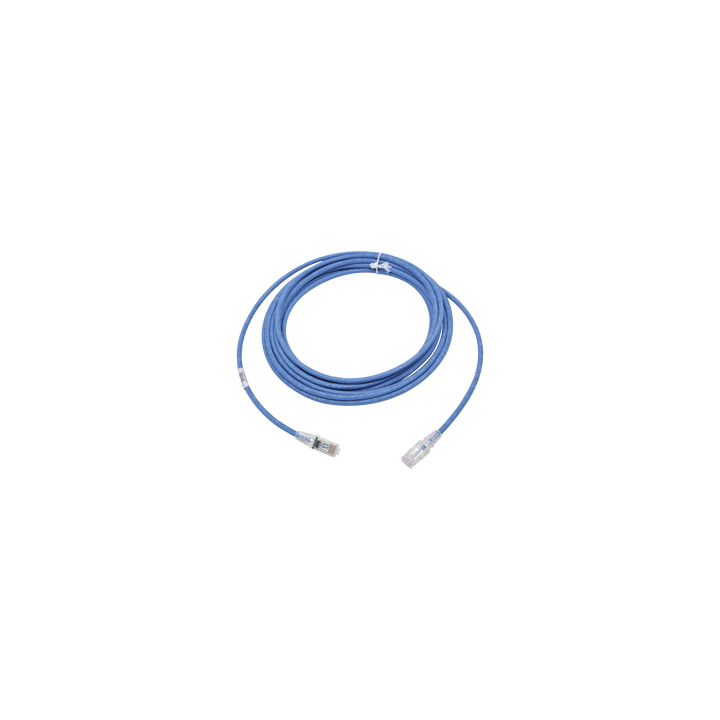 Patch Cord MC6 Modular Cat6 UTP, CM/LS0H, 20ft, Color Azul, Versión Bulk (Sin Empaque Individual)