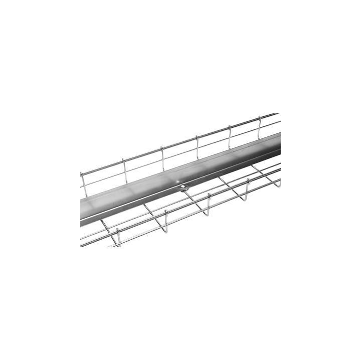 Separador de 116mm x 3 mts. de largo, con acabado Electro Zinc