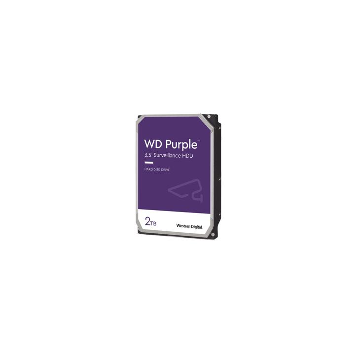 Disco Duro PURPLE de 2TB / 3 AÑOS DE GARANTÍA / Para Videovigilancia