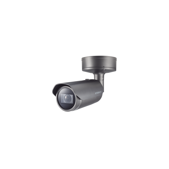 Camara Bala IP 4K con IA / Lente Motorizado 4.5 a 10mm / P-Iris / WDR 120dB / H.265 / RanuraSD / Protección IP67 IK10