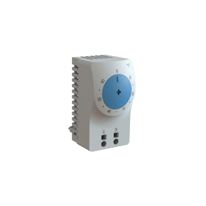 Termostato/Interruptor Para Control de Temperatura en Grados Celsius, Para Uso con Ventiladores, Con Terminales de