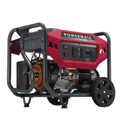 Generador Inversor Portátil a Gasolina, 7.5 kW, 120/240Vca, Arranque Manual