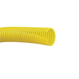 Tubo Corrugado Abierto para Protección de Cables, 1.50in (38.1 mm) de Diámetro, 152.4 m de Largo, Color Amarillo