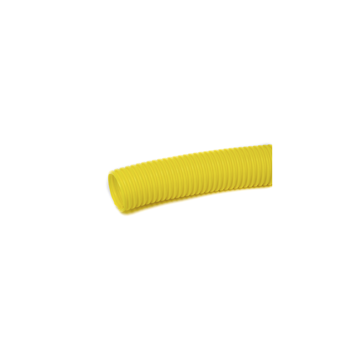 Tubo Corrugado Abierto para Protección de Cables, 1.50in (38.1 mm) de Diámetro, 152.4 m de Largo, Color Amarillo