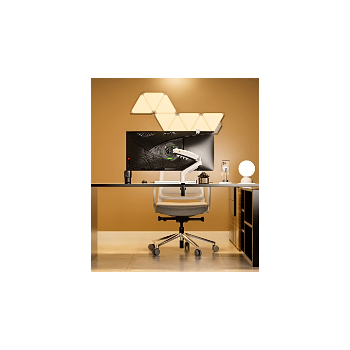 Brazo Ajustable para Monitor Ergonómico / Compatible con Monitores de 17" - 30" / Capacidad de Peso hasta 9 kg /