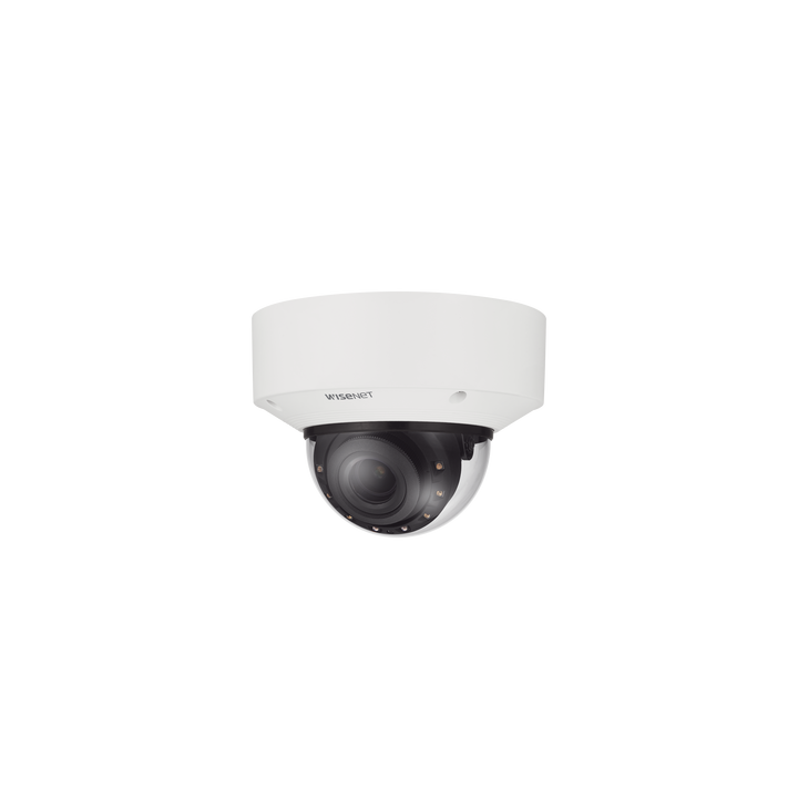 Cámara Domo 2MP con IA, Antivandalica / Lente Motorizado de 2.8 a 12mm / IR 40m / WDR 120dB / Ranura MicroSD / IP66