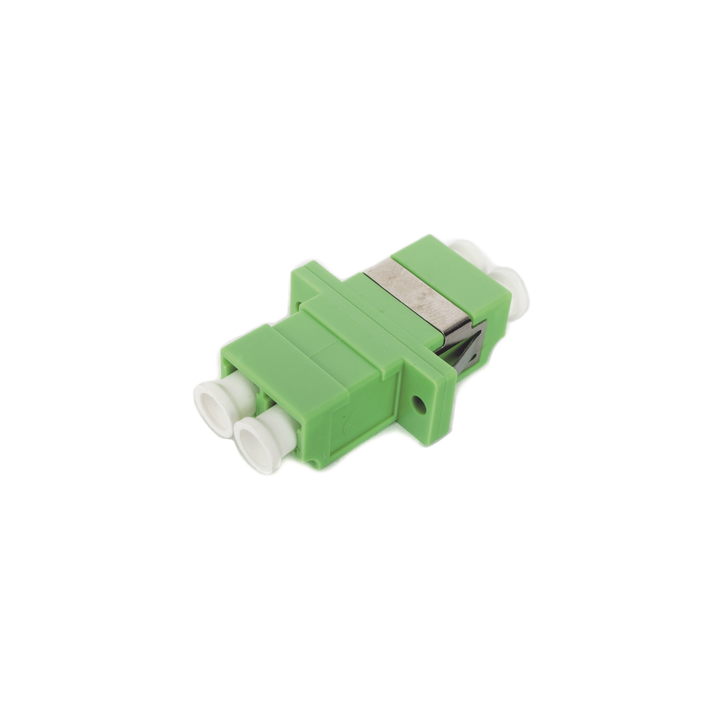 Módulo Acoplador de Fibra Óptica Duplex LC/APC a LC/APC Compatible con Fibra Monomodo