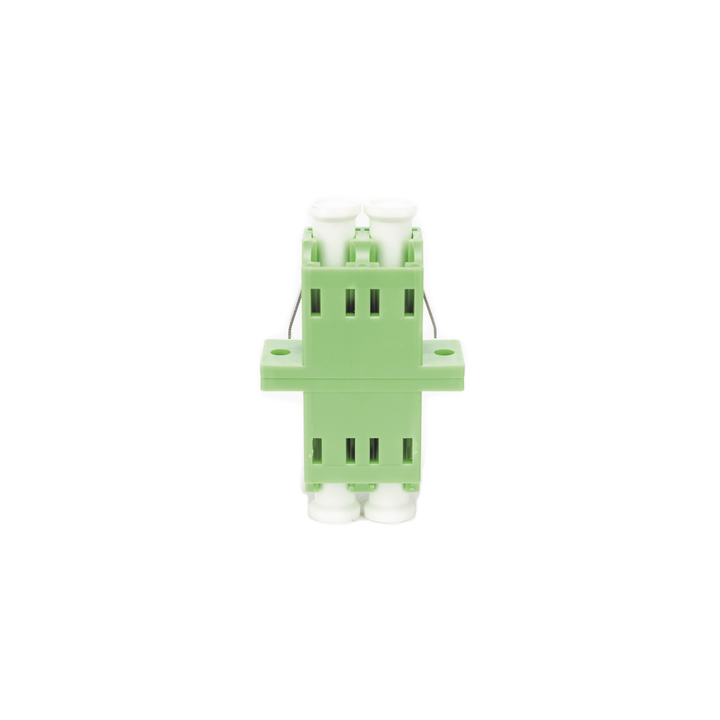 Módulo Acoplador de Fibra Óptica Duplex LC/APC a LC/APC Compatible con Fibra Monomodo