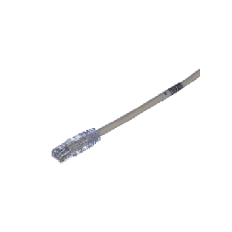 Cable de Parcheo TX6, UTP Cat6, 24 AWG, CM, Color Blanco, 0.3 Metros (1 Pie)