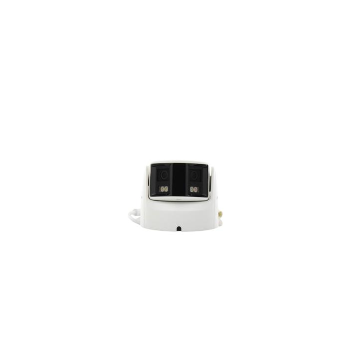 [FlexVu] [PROTECCIÓN ACTIVA] Turret IP Panorámica 4 Megapíxel / 2 Lentes 2.8 mm (180°) / Imagen a Color 24/7