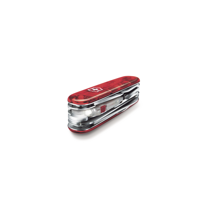 Navaja Victorinox de Bolsillo Mediana Huntsman Lite de 21 Funciones con Luz LED