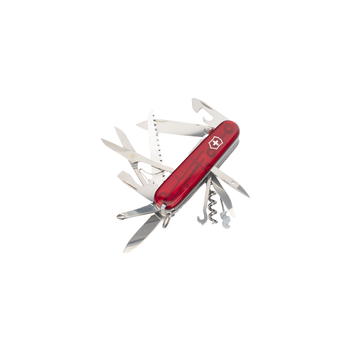 Navaja Victorinox de Bolsillo Mediana Huntsman Lite de 21 Funciones con Luz LED