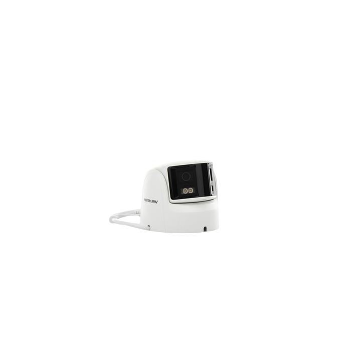 [FlexVu] [PROTECCIÓN ACTIVA] Turret IP Panorámica 4 Megapíxel / 2 Lentes 2.8 mm (180°) / Imagen a Color 24/7