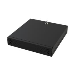 Gabinete Metálico de Seguridad para DVR/NVR, Ancho 396 mm x 78 mm de Alto x