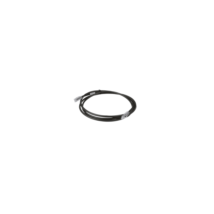 Cable de Parcheo UTP, Cat6A, 24 AWG, CM, Color Negro, 7.92 Metros (26 Pies)