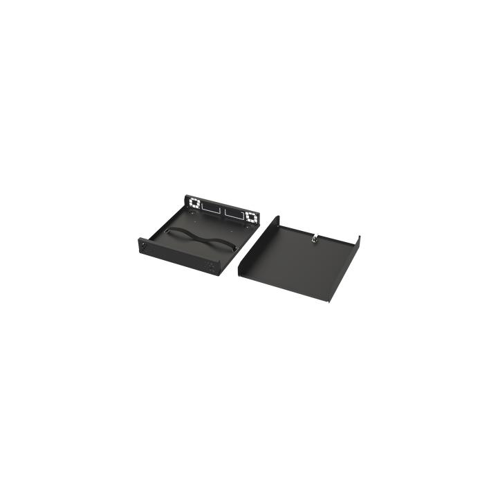 Gabinete Metálico de Seguridad para DVR/NVR, Ancho 396 mm x 78 mm de Alto x