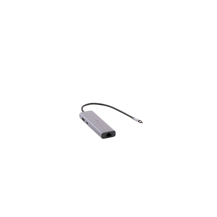 HUB USB-C (Docking Revodok) 6 en 1 | 3 Puertos USB-A 3.0 (5 Gbps) | USB-C PD 100W | HDMI 4K@30Hz | Entrada 1 RJ45