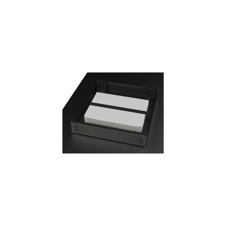 Gabinete Metálico de Seguridad para DVR/NVR, Ancho 396 mm x 78 mm de Alto x