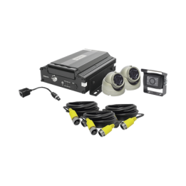 KIT DVR PARA VEHICULO /  INCLUYE /  CÁMARAS PARA INTERIOR /  CÁMARA PARA EXTERIOR, / 2MP AHD /  CABLES EXTENSORES /