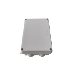 Caja de Conexiones Impermeable IP65, 10 Entradas, Dimensiones 150 x 110 x 70 mm, para Instalaciones Industriales,