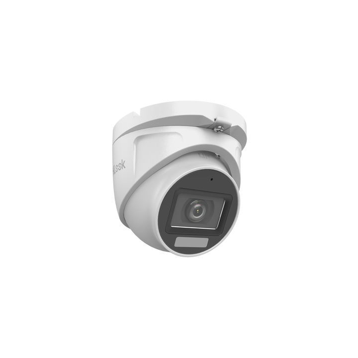 [Dual Light + ColorVu] Turret TURBOHD 3K megapixel / 30 mts IR + 20 mts luz blanca/ Lente 2.8 (105° de Visión) /