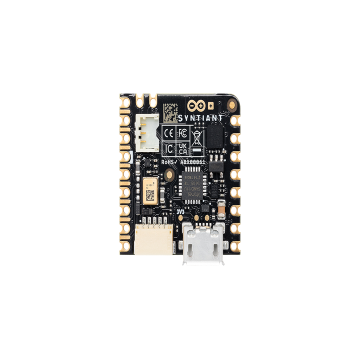 Placa Desarrollo Nicla Voice / Procesador Neural Syntiant NDP120 / Bluetooth 5.0 BLE / IMU 9 Ejes / Micrófono MEMS