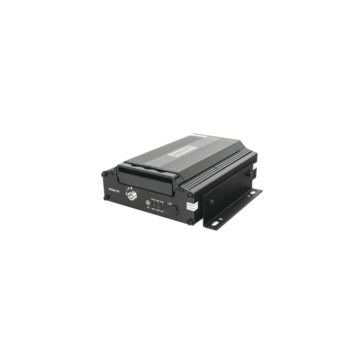 DVR Móvil / Multiplataforma / 4 Canales AHD 2 Megapixel / Almacenamiento en HDD / H.265 / Chip IA Embebido / Soporta