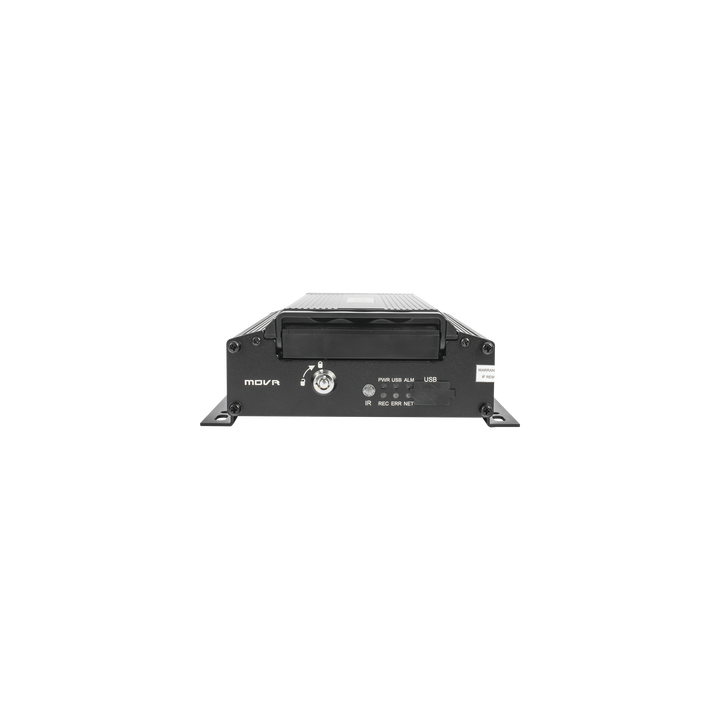 DVR Móvil / Multiplataforma / 4 Canales AHD 2 Megapixel / Almacenamiento en HDD / H.265 / Chip IA Embebido / Soporta