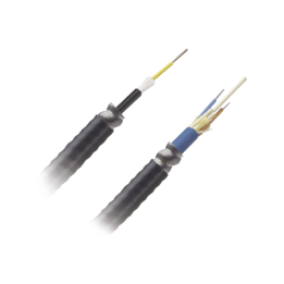 Cable de Fibra Óptica de 12 Hilos, Monomodo OS2, Interior/Exterior, Armada, Loose Tube 250um, OFCR (Riser), Precio Por