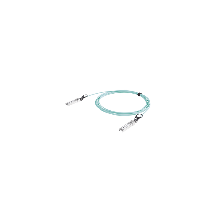 Cable AOC SFP+ de 1&10 Gbps a 1&10 Gbps / Cable de fibra óptica Activo / Longitud: 50 metros