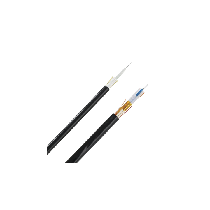 Cable de Fibra Óptica de 12 Hilos, Multimodo OM3 50/125 Optimizada, Interior/Exterior, Loose Tube 250um, No Conductiva