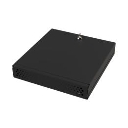 Gabinete Metálico para DVR/NVR. Tamaño Max. de DVR/NVR: 445 x 88 x 400mm (An.xAl.xProf.). Compatible con Fuente SLIM.