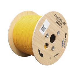 Fibra Óptica Multimodo OM3 2 mm Simplex Tight Buffer (900 micras), Precio Por Metro, (Hasta 2000 Metros en un Solo
