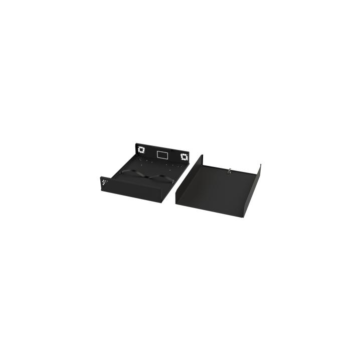 Gabinete Metálico para DVR/NVR. Tamaño Max. de DVR/NVR: 445 x 88 x 400mm (An.xAl.xProf.). Compatible con Fuente SLIM.