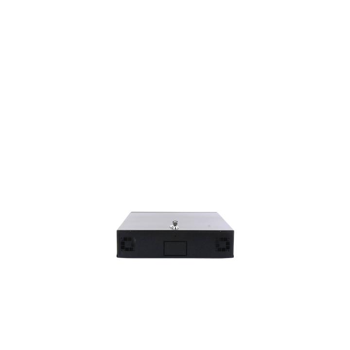 Gabinete Metálico para DVR/NVR. Tamaño Max. de DVR/NVR: 445 x 88 x 400mm (An.xAl.xProf.). Compatible con Fuente SLIM.