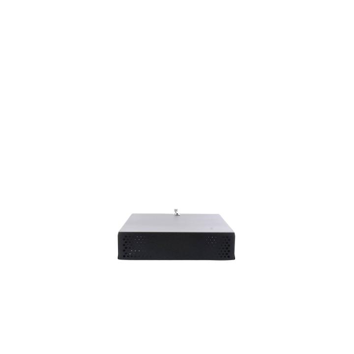 Gabinete Metálico para DVR/NVR. Tamaño Max. de DVR/NVR: 445 x 88 x 400mm (An.xAl.xProf.). Compatible con Fuente SLIM.