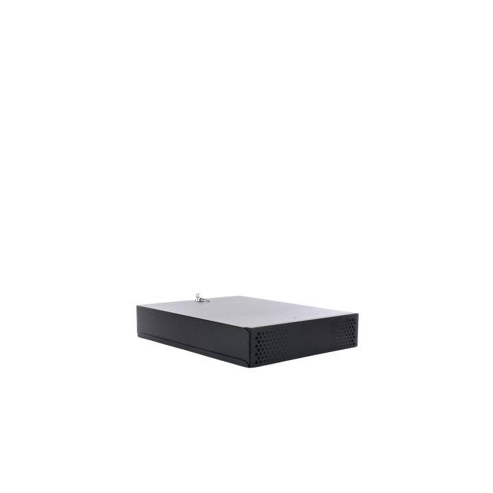 Gabinete Metálico para DVR/NVR. Tamaño Max. de DVR/NVR: 445 x 88 x 400mm (An.xAl.xProf.). Compatible con Fuente SLIM.