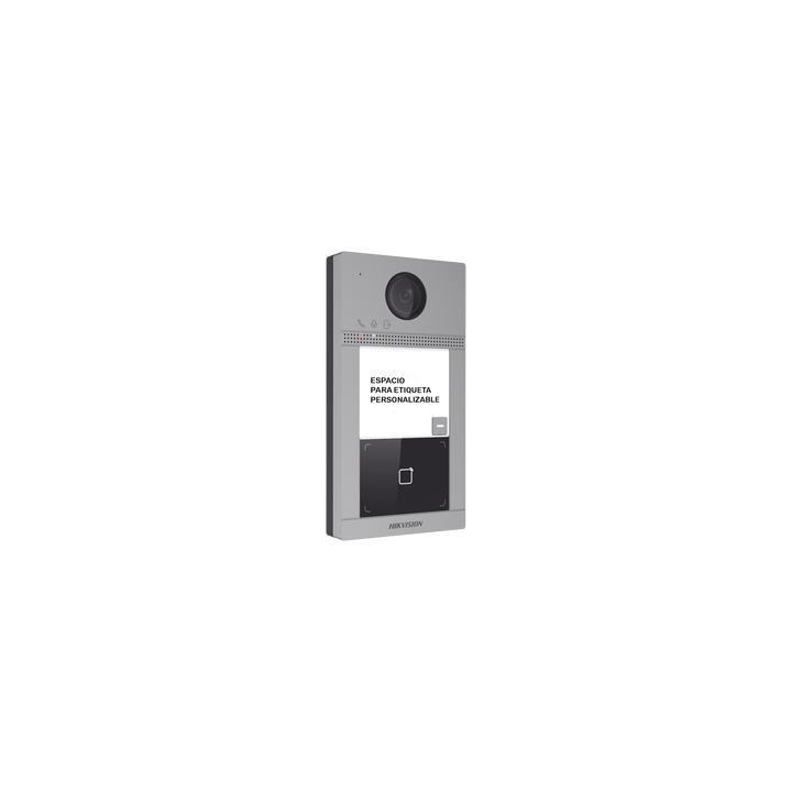 Videoportero IP 2 Megapixel / Llamada y Apertura Remota desde App Hik-Connect / PoE / Exterior IP65 + Antivandalico